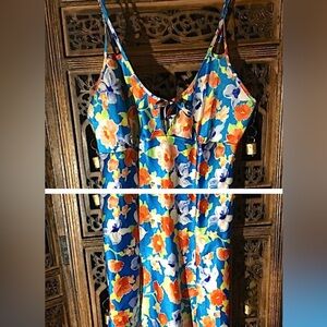 The lingerie collection small multicolored floral teddy